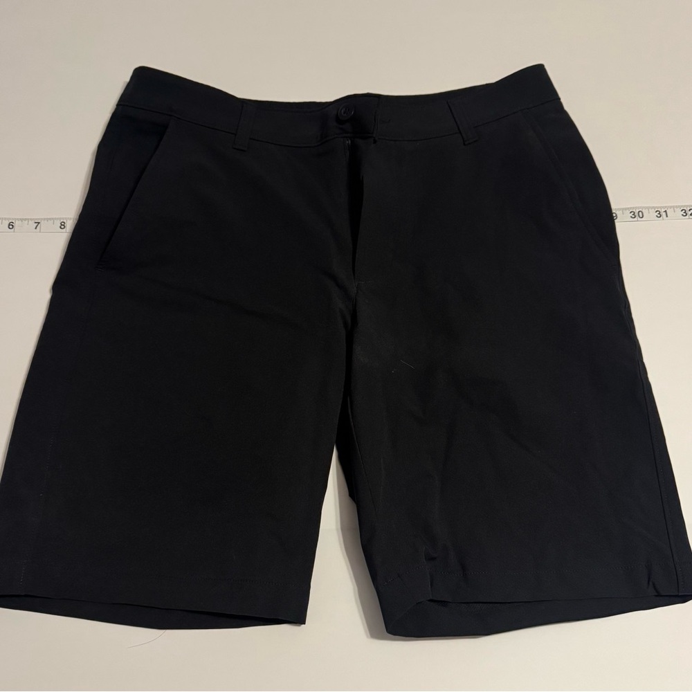 Jordan Men's Black Flat Front Shorts